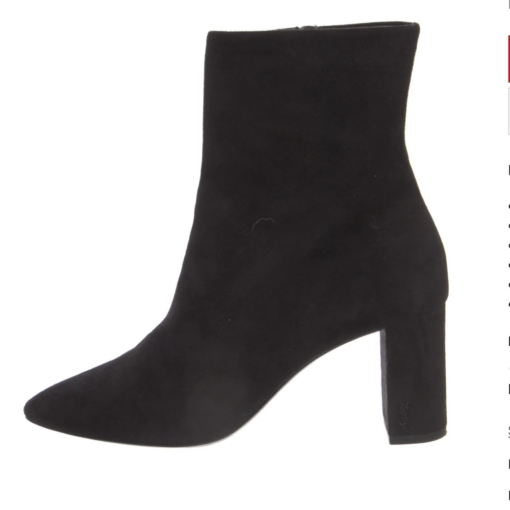 🍁 Saint Laurent suede boots size 10 | IT 40🍂🍁